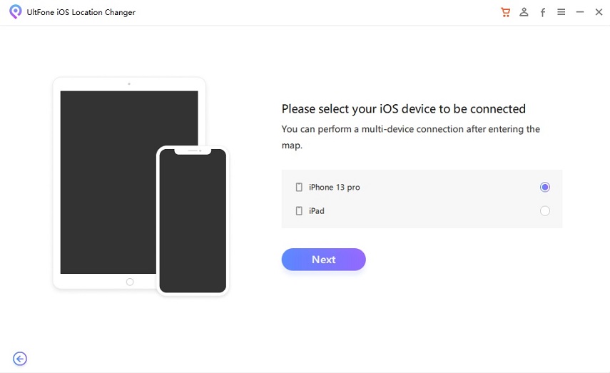 ultfone iOSロケーションチェンジャーを使用して、移動せずにメガレイカザを取得する