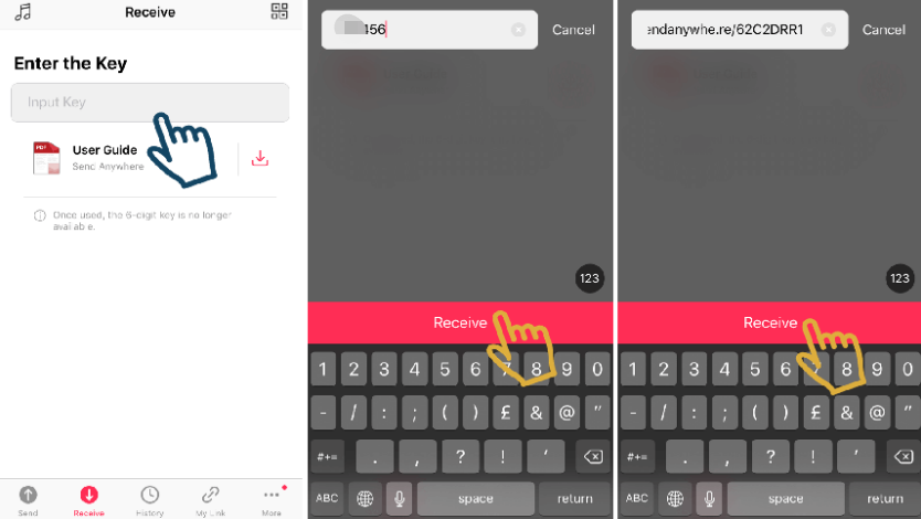 AndroidからiPhoneにビデオを送信します