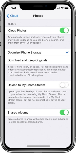 iCloudの写真