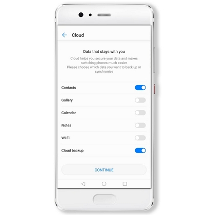 Huawei Cloudを使用して連絡先を同期します