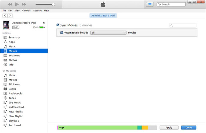 iTunesでPCからiPhoneにビデオを転送する方法