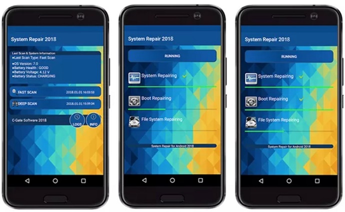 システム修理Android 2019