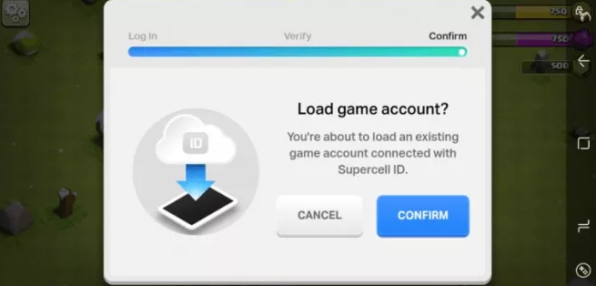 スーパーセルIDを使用して、クランの衝突をAndroidからiPhoneに転送する方法