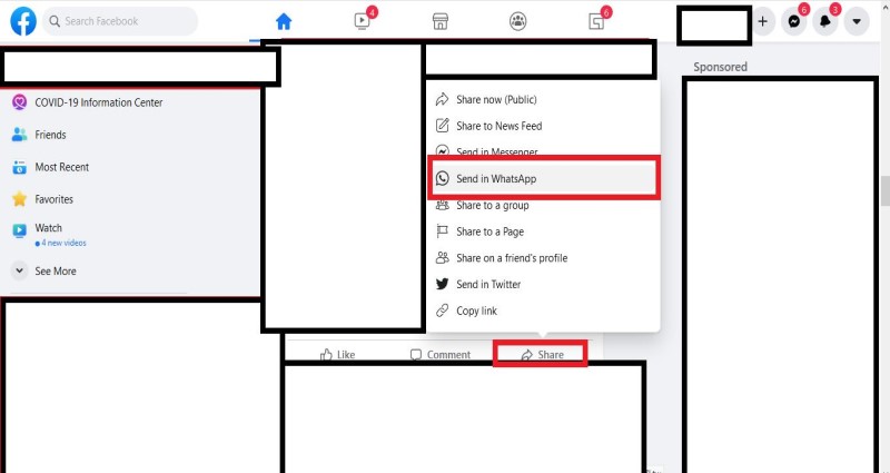 PCでFacebookからWhatsAppにビデオを転送する方法