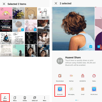 Bluetoothによる古いAndroid携帯電話からGoogle Pixelにデータを転送する