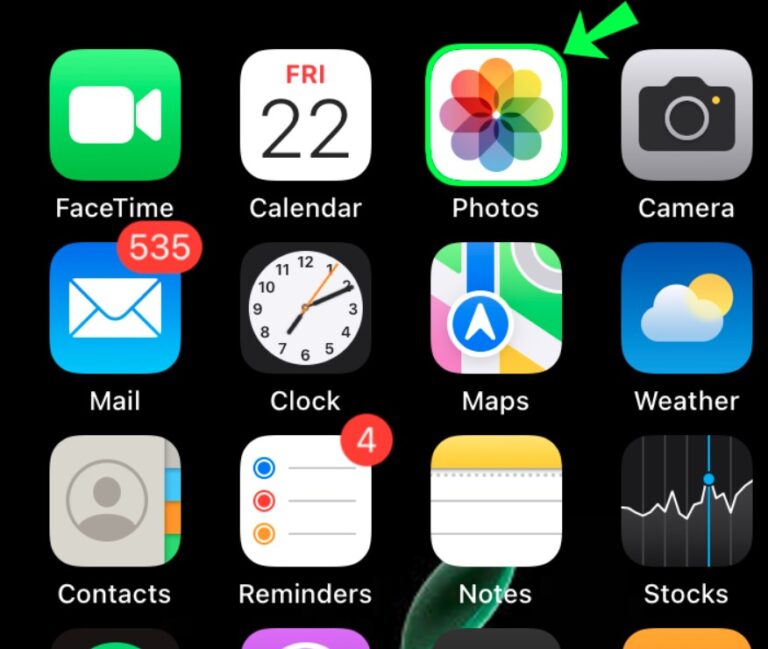 Airdrop Step2を介して写真を転送します