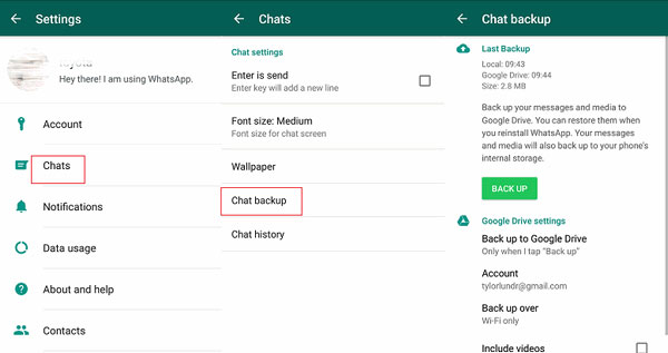 WhatsAppをAndroidからAndroidに移行します