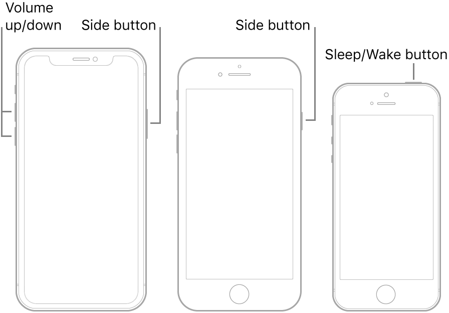 iPhoneを再起動します
