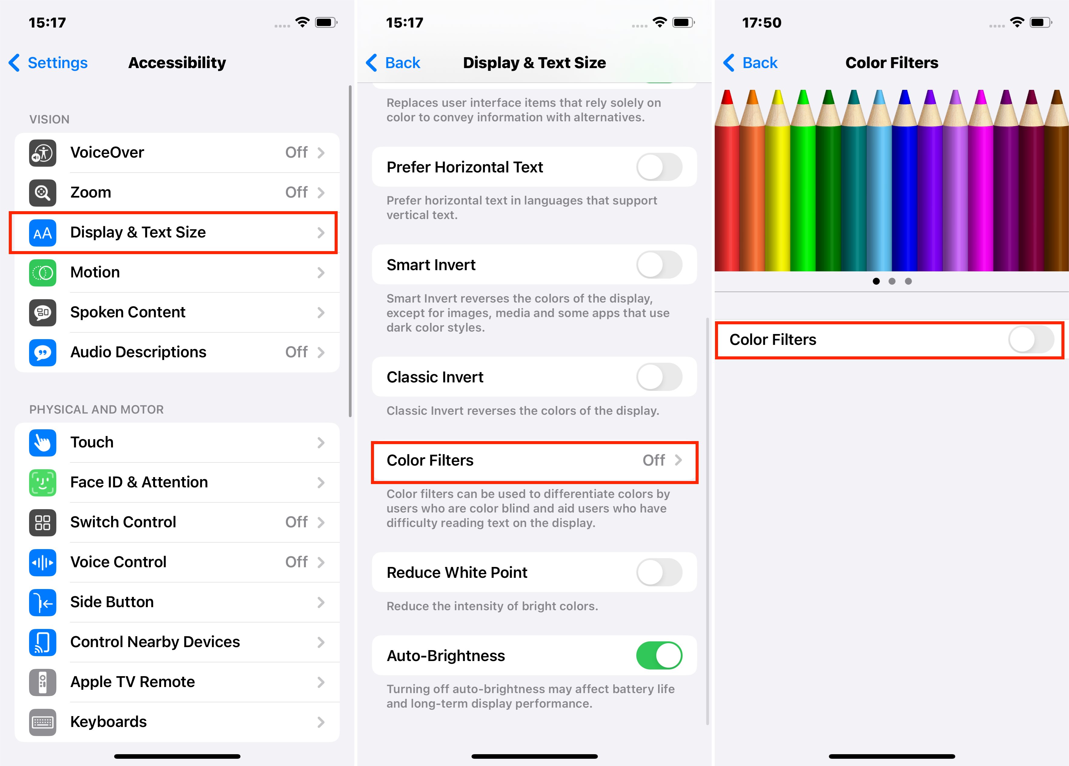 設定を介してiPhoneのグレースケールモードをオフにします