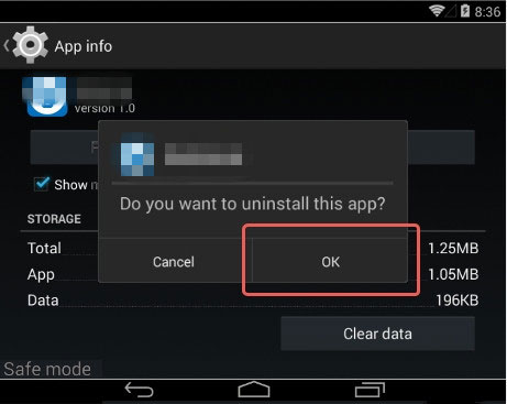 設定からAndroidでアプリをアンインストールする方法