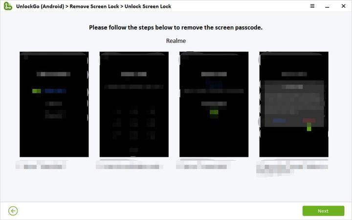 ロックされているときにrealme電話をリセットします