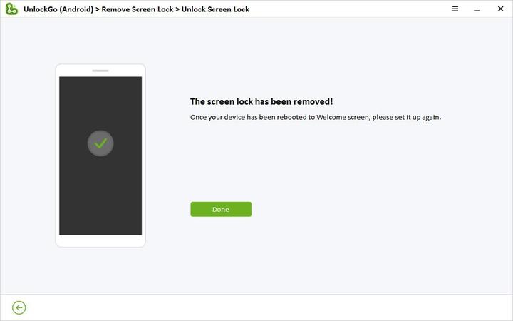 ONNタブレットのロックを正常に解除します