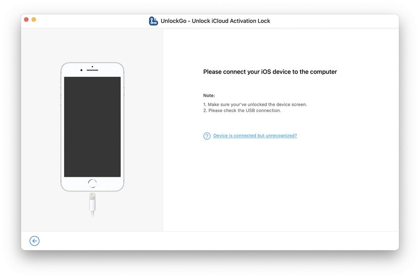 ロックノックガイド - デバイスをMacに接続します
