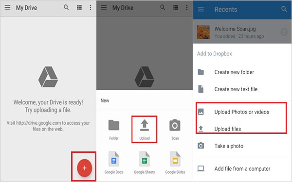 Googleドライブを介してAndroidからiPhoneに完全な品質のビデオを送信する方法