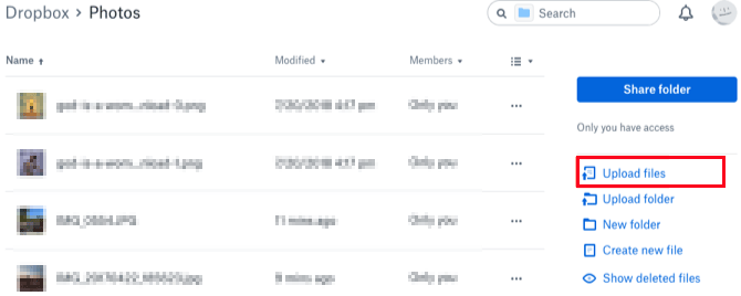 Dropboxを使用してPCからiPhoneにビデオを転送します