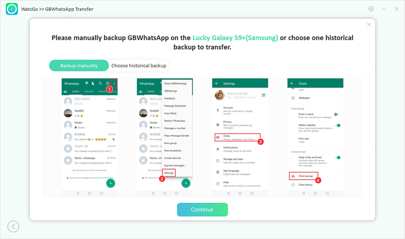 Androidで追加のバックアップステップを踏みます