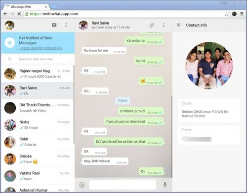 WhatsApp Webを介してAndroidからPCにWhatsAppメッセージを保存する方法